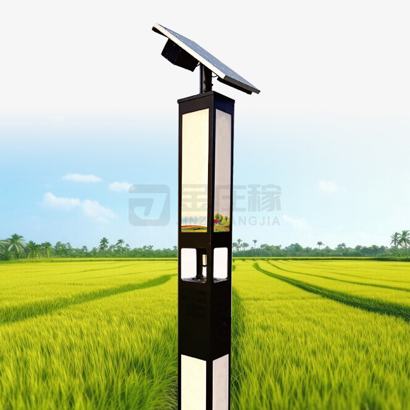 太陽能景觀燈風吸式殺蟲燈
